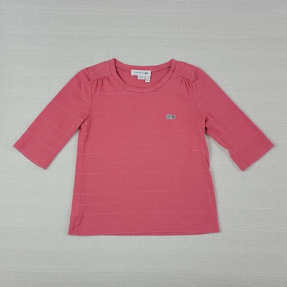 Lacoste kids quarter sleeve shirt 4